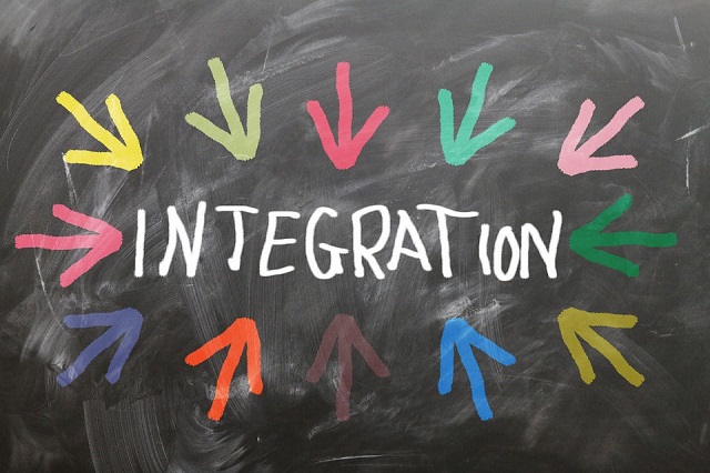 Integration of log x